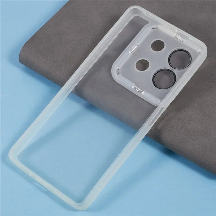 DKSM Series For Xiaomi Redmi Note 13 5G Case Electroplated Camera Frame TPU Phone Cover