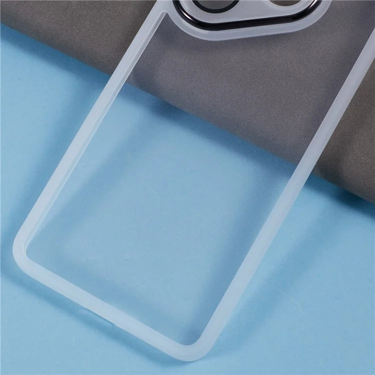 DKSM Series For Xiaomi Poco F6 5G / Redmi Turbo 3 5G Case Electroplated Camera Frame TPU Phone Cover