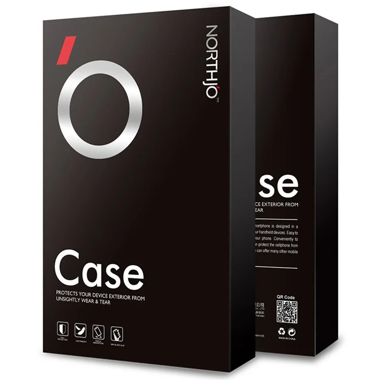 NORTHJO 5 in 1 For iPhone 16 Pro Case PC+TPU Phone Cover with 2 Screen Protector, 2 Lens Protector
