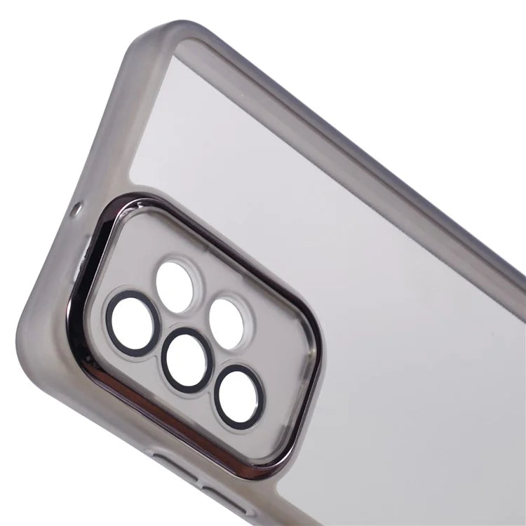 DKSM Series For Samsung Galaxy A33 5G Case Electroplated Camera Frame TPU Phone Cover