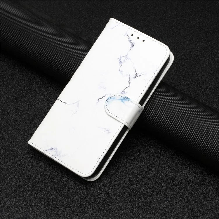 For Samsung Galaxy A55 5G Case Leather Card Slots Viewing Stand Phone Cover Pattern Printed
