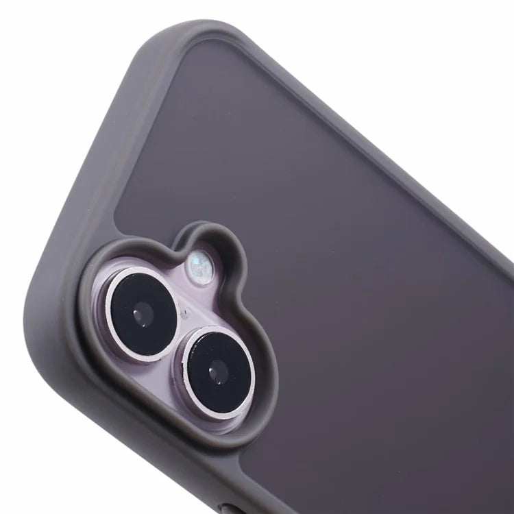 X-LEVEL For iPhone 16 Case Acrylic + TPU Rubberized Protective Phone Cover