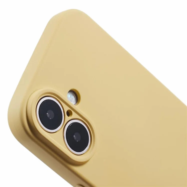 For iPhone 16 Case Fiber Lining TPU Soft Touch Phone Cover Drop Protection