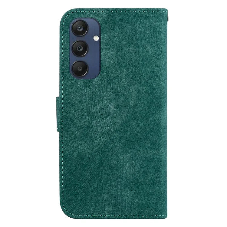 For Samsung Galaxy M35 5G Wallet Case Leather Phone Cover Cute Tiger Imprint