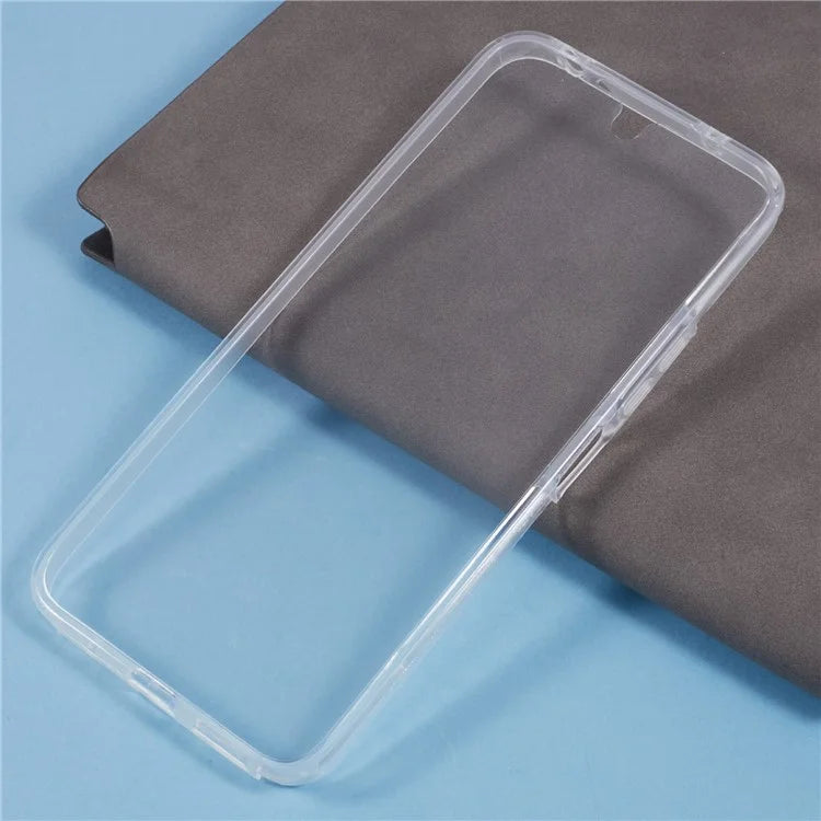 For Xiaomi Redmi 13 5G / 4G Case TPU Frame Clear Acrylic Back Phone Cover with PET Film