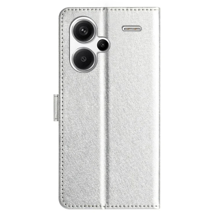 For Xiaomi Redmi Note 13 Pro+ 5G Case Wallet Leather Phone Cover Viewing Stand Wrist Strap