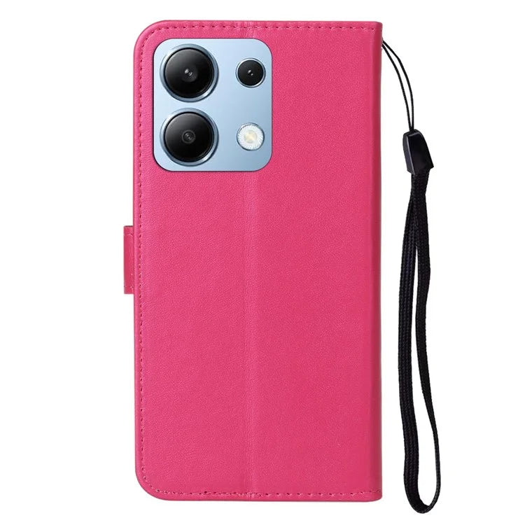 For Xiaomi Redmi Note 13 4G Case PU Leather Phone Cover with Wallet Card Holder