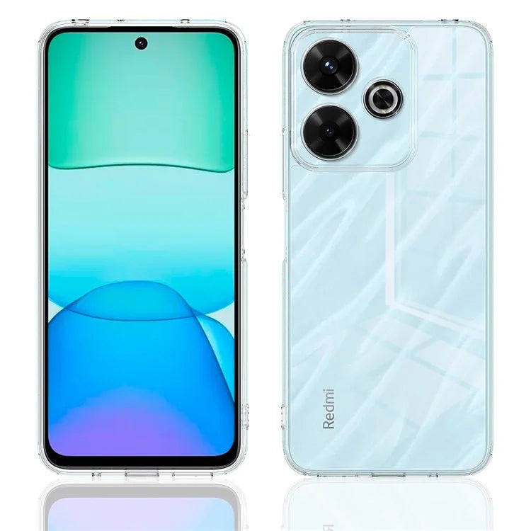 For Xiaomi Poco F6 5G / Redmi Turbo 3 5G Case TPU+Acrylic Anti-Drop Clear Phone Cover