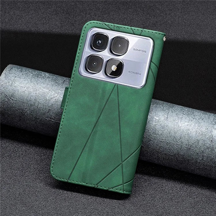 BINFEN COLOR BF05 For Xiaomi Redmi K70 Ultra Case Leather Phone Cover Wallet Stand