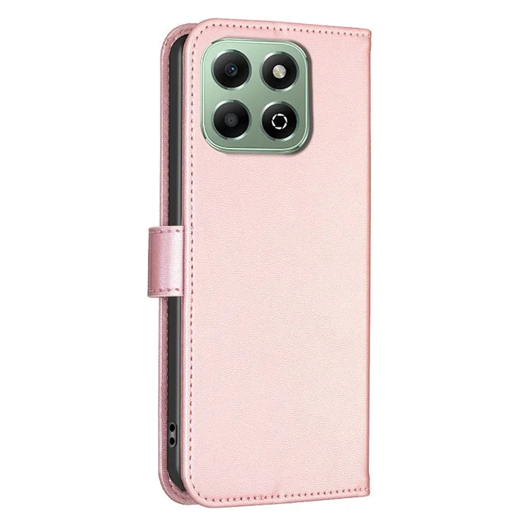 For Honor X6b 4G Wallet Case Clover Pattern PU Leather Flip Phone Cover