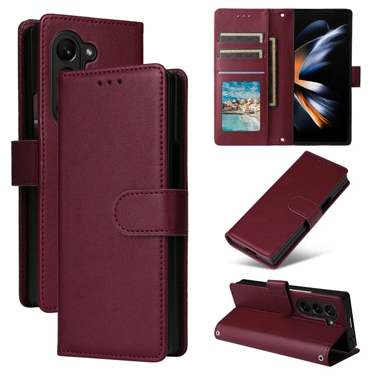 For Samsung Galaxy Z Fold5 5G Case Wallet PU Leather Stand Phone Cover