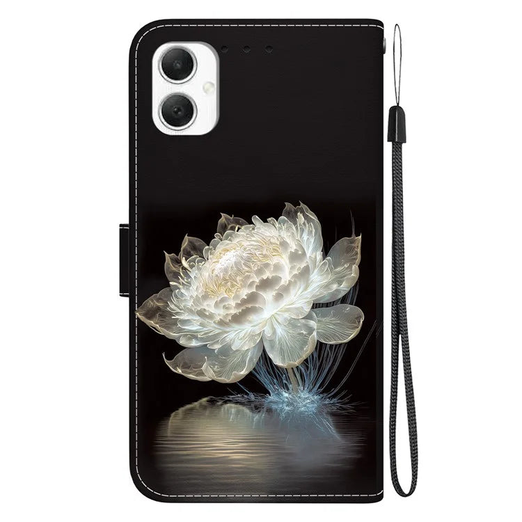 For Samsung Galaxy A06 Wallet Phone Case Anti-Drop Leather Flip Cover Pattern Printing