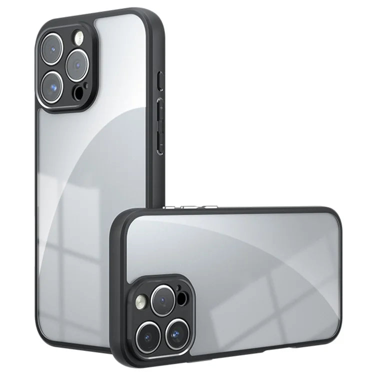 For iPhone 16 Pro Max Case TPU+PC Shockproof Phone Cover