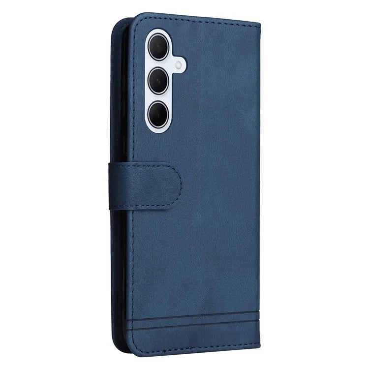 For Samsung Galaxy M35 5G Case PU Leather Phone Cover Wallet Stand View