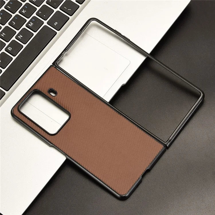 For Honor Magic Vs3 5G Case Carbon Fiber Texture Shockproof PU+PC Phone Cover