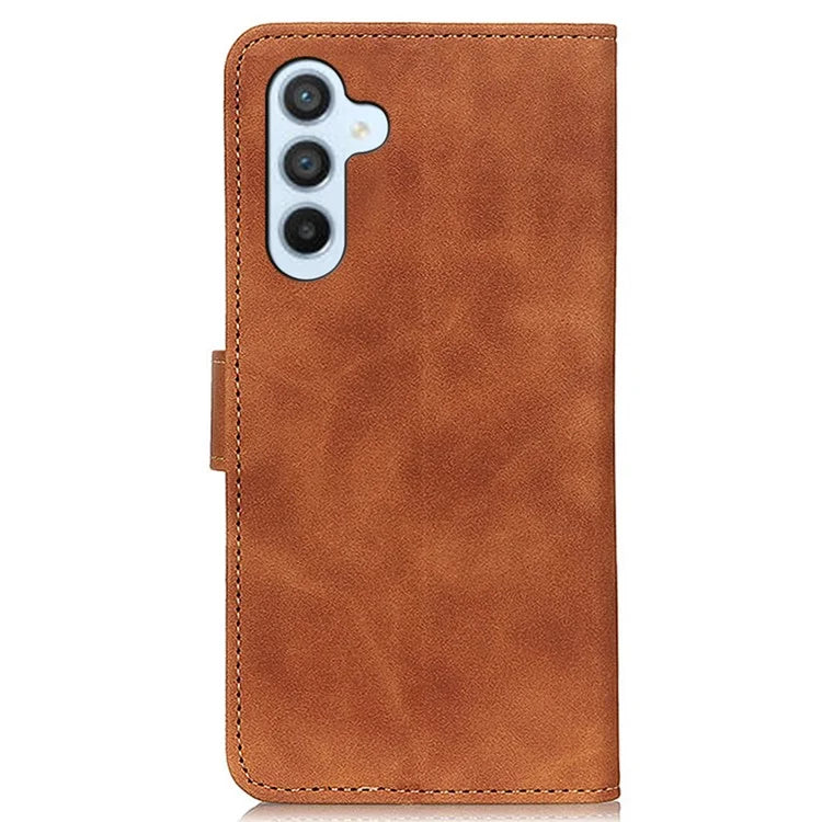 KHAZNEH For Samsung Galaxy A16 5G Case Retro PU Leather Wallet Stand Phone Cover