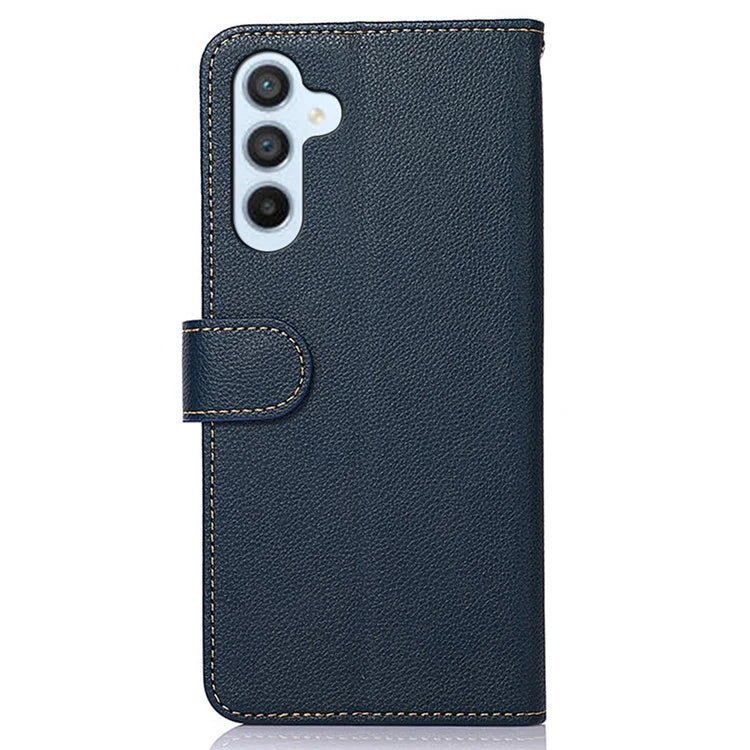 KHAZNEH For Samsung Galaxy A16 5G Case RFID Blocking Wallet PU Leather Phone Cover