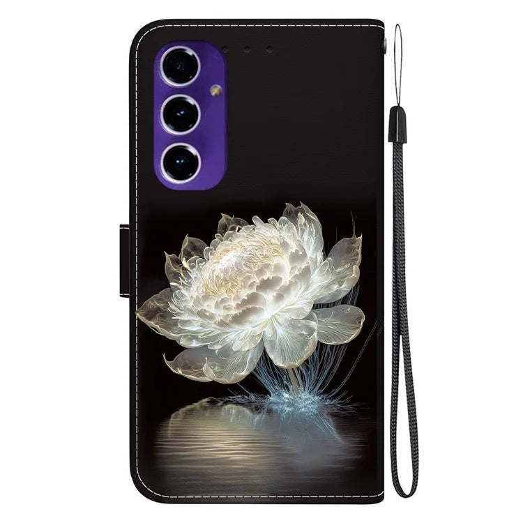 For Samsung Galaxy A16 5G Wallet Phone Case Anti-Drop Leather Flip Cover Pattern Printing
