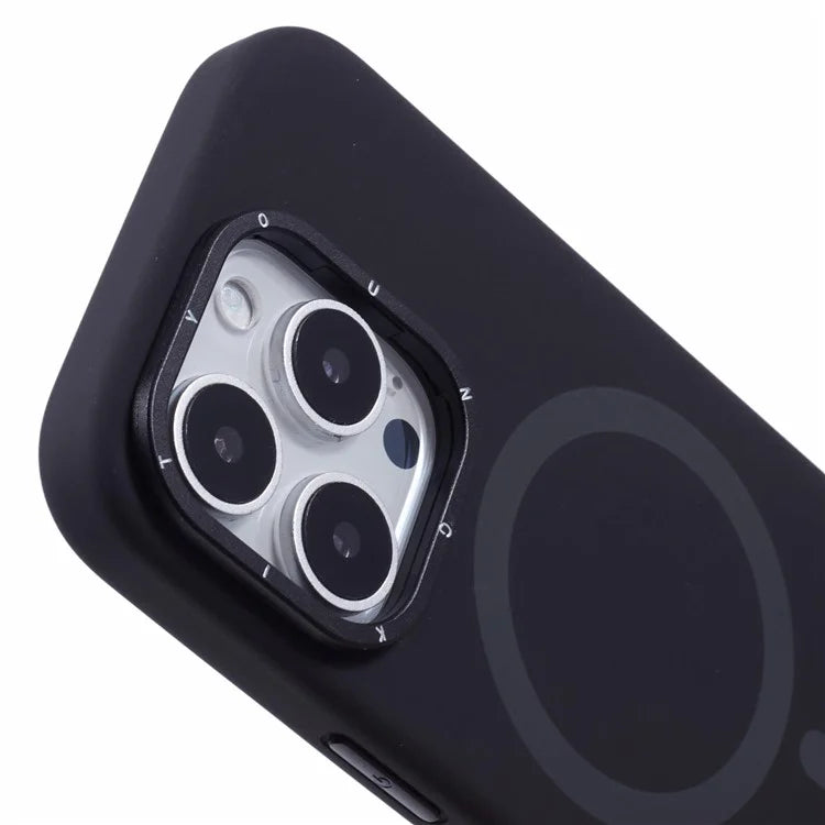 YOUNGKIT For iPhone 16 Pro Max Case Compatible with MagSafe Lens Kickstand Silicone Phone Cover