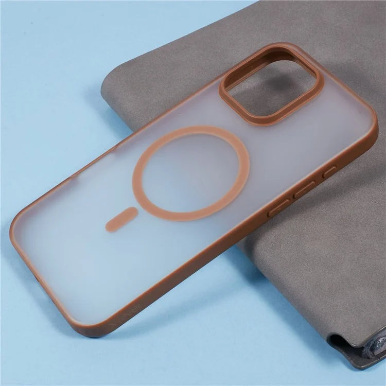 X-LEVEL For iPhone 16 Pro Max Magnetic Case PC+TPU Matte Anti-Drop Cell Phone Cover