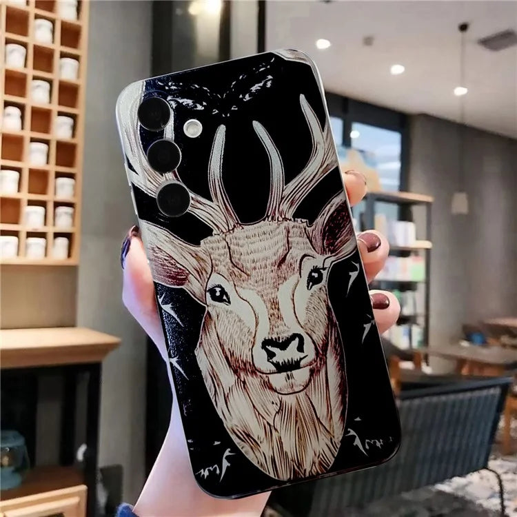 For Samsung Galaxy A16 5G Case Pattern Printing Cell Phone TPU Back Cover
