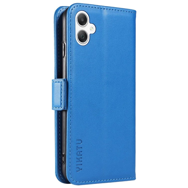 YIKATU YK-003 For Samsung Galaxy A06 Case Wallet Stand Leather Phone Cover Side Buckle