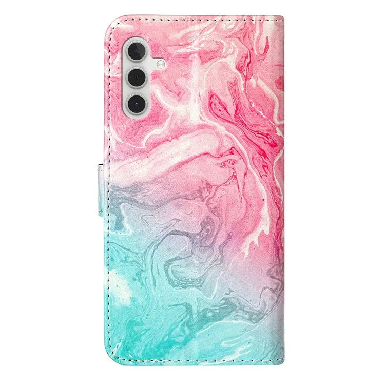 For Samsung Galaxy A16 5G Case Pattern PU Leather Flip Phone Cover