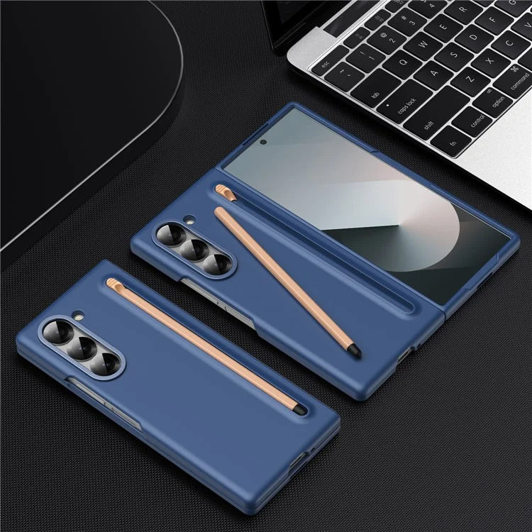 For Samsung Galaxy Z Fold6 5G Case Hard PC Phone Cover with Stylus