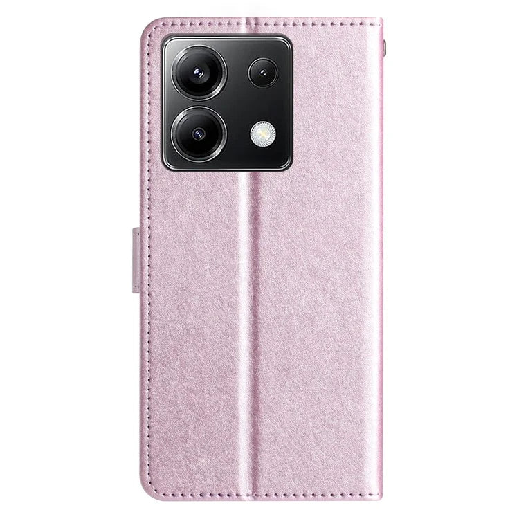 For Xiaomi Poco X6 5G Wallet Case Leather Folio Phone Cover Magnetic Clasp