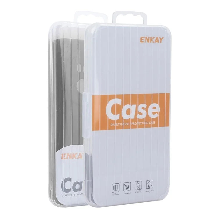 ENKAY HAT PRINCE For Xiaomi Redmi Note 13 Pro 5G / Poco X6 5G Case Straight Edge Liquid Silicone Phone Cover
