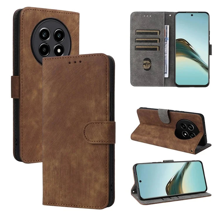 For Realme 13 Pro+ 5G / 13 Pro 5G Wallet Case RFID Blocking PU Leather Cover Stand View