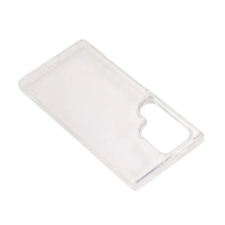For Samsung Galaxy S24 Ultra Case TPU+Acrylic Protective Clear Phone Cover