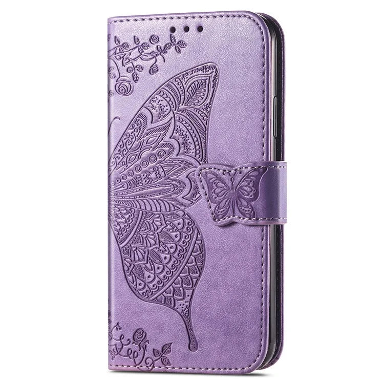 For Xiaomi 14T Case PU Leather Wallet Phone Cover Butterfly Pattern