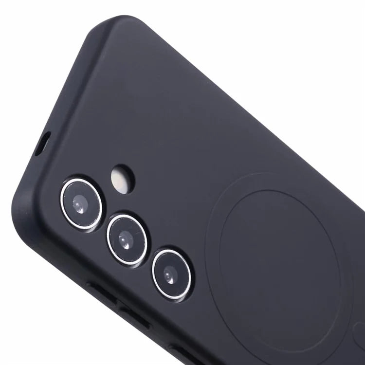 For Samsung Galaxy S24+ Case Shockproof TPU Phone Cover Compatible with MagSafe