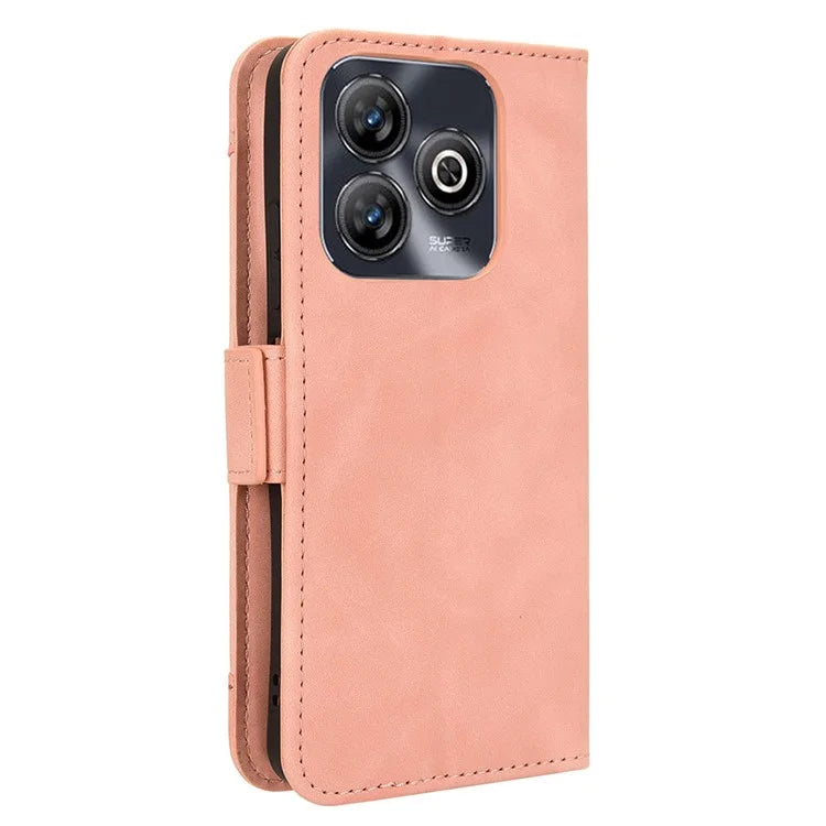 For ZTE Blade A75 4G Leather Case Phone Wallet Cover with Multiple Card Slots