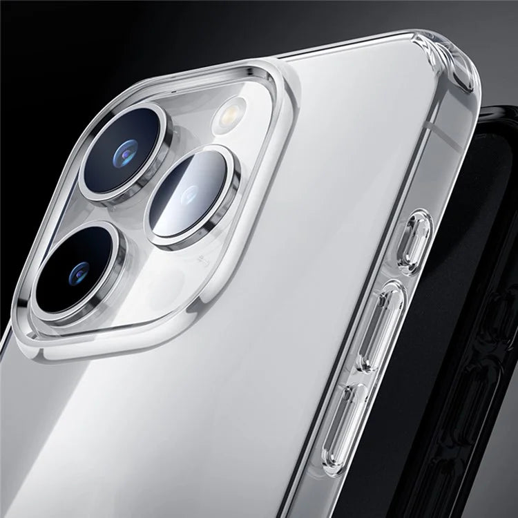 BENKS For iPhone 16 Pro Max Case TPU Frame Acrylic Back Transparent Phone Cover