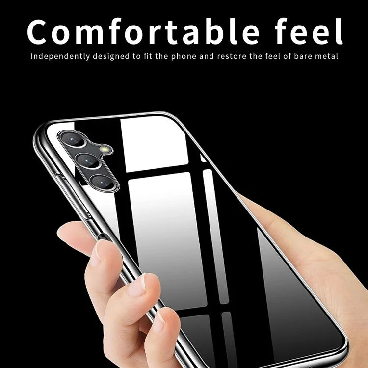 MOFI For Samsung Galaxy A16 5G Case Anti-Scratch Clear Soft TPU Phone Cover