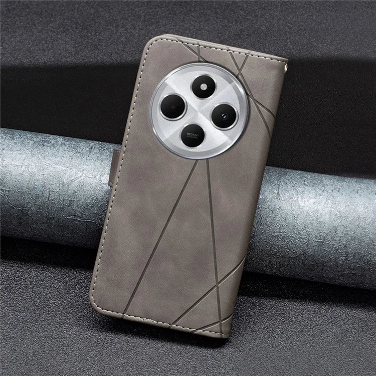 BINFEN COLOR BF05 For Xiaomi Redmi 14C 4G Case Leather Phone Cover Wallet Stand