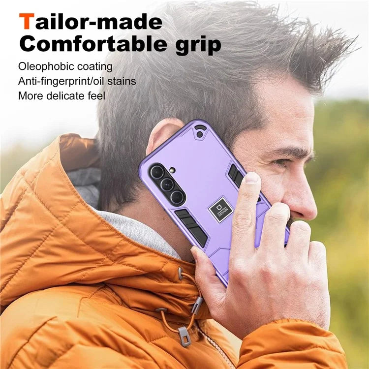 For Samsung Galaxy A55 5G Case PC+TPU Drop-Proof Protective Phone Cover