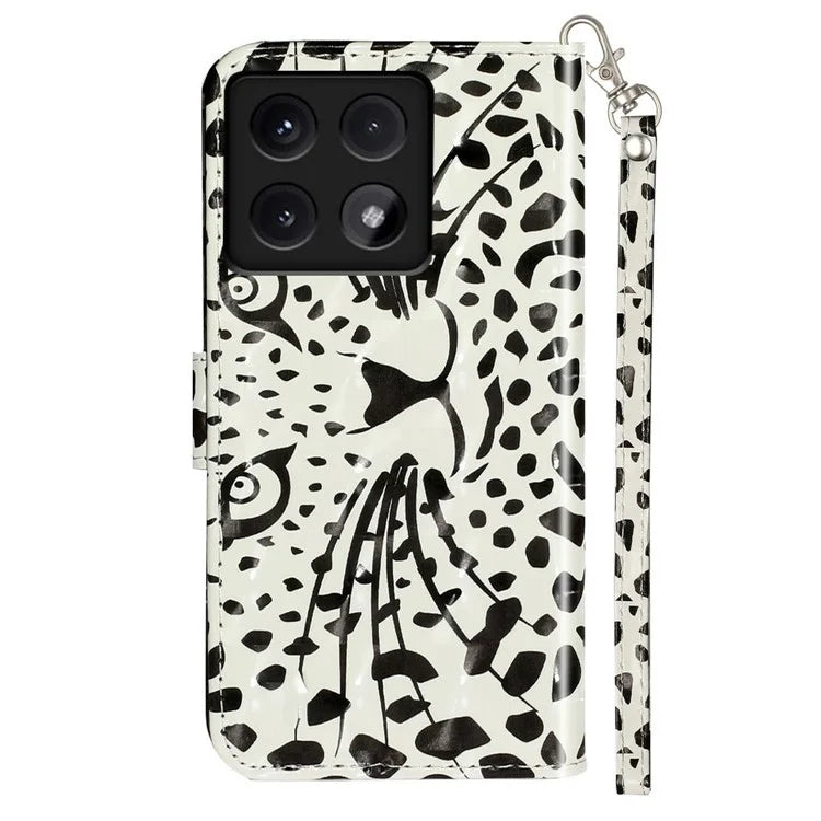 For Xiaomi 14T Case 3D Pattern Printed Phone Leather Phone Cover