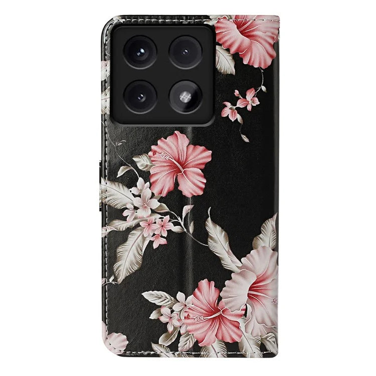 For Xiaomi 14T Case Pattern PU Leather Flip Phone Cover