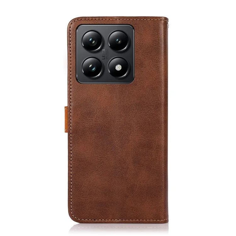 KHAZNEH For Xiaomi 14T Pro Wallet Phone Case Stand Leather Flip Cover