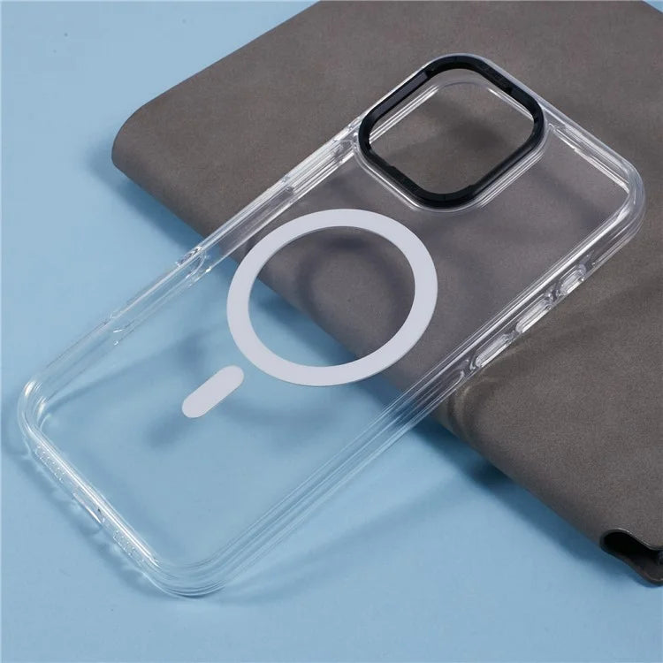 X-LEVEL For iPhone 16 Pro Max Case Compatible with MagSafe PC+TPU Clear Phone Cover