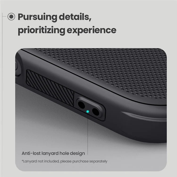 NILLKIN Super Frosted Shield Pro for iPhone 16 Pro Max Phone Case PC+TPU Matte Phone Cover (Logo Hole Design)
