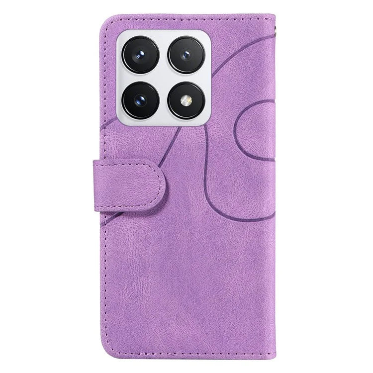 KT Leather Series-1 For Xiaomi 14T Pro Leather Case Color Splicing Phone Cover Wallet Stand