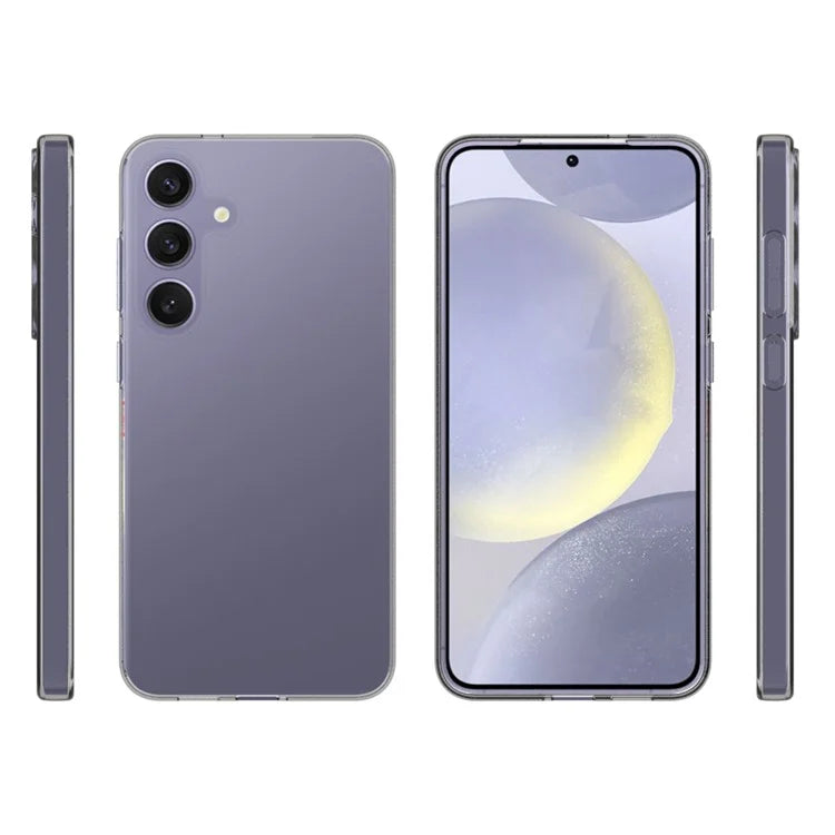 For Samsung Galaxy S25+ Clear Phone Case Watermark-Resistant TPU Back Cover