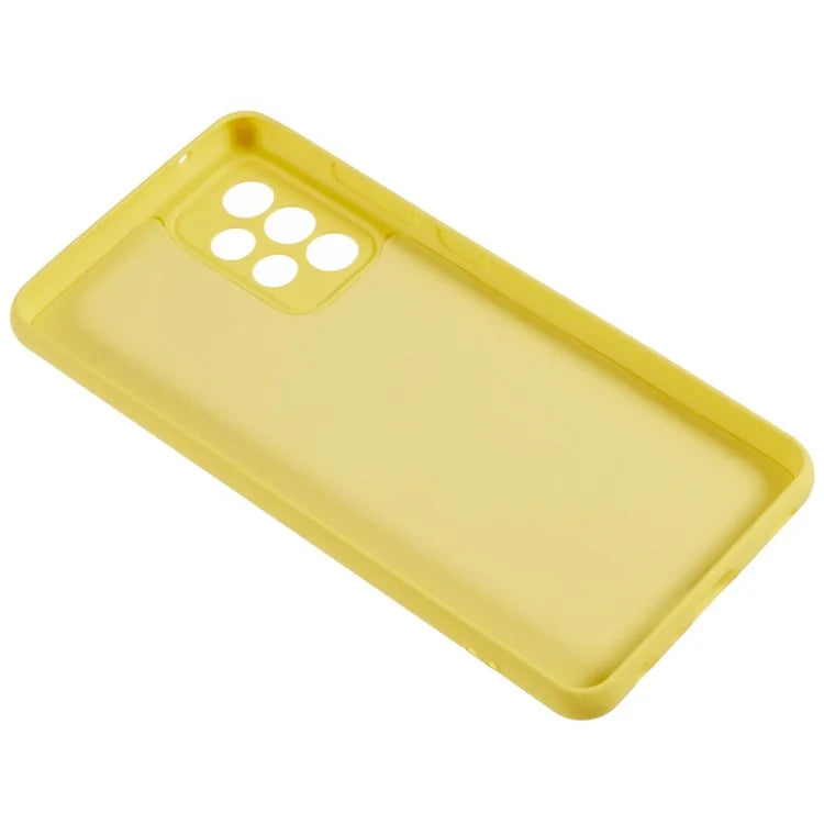 For Samsung Galaxy A23 4G / 5G (Global Version) TPU Phone Case Liquid Silicone Texture 2.0mm Thick Shockproof Protective Cover