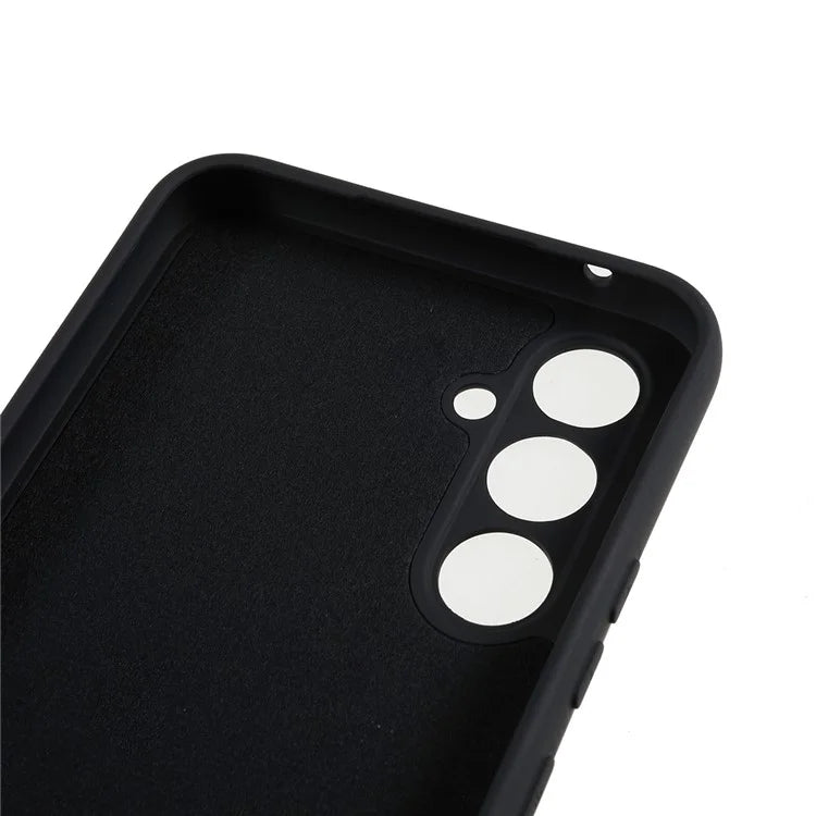 2.0mm Thick Shockproof Phone Cover for Samsung Galaxy A54 5G Arc Edge Liquid Silicone Phone Case