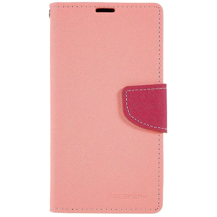 MERCURY GOOSPERY For iPhone 15 Plus Case Splicing Color Wallet Stand Leather Cover