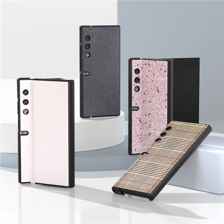 For Honor V Purse Case Glitter PU Leather+PC Phone Cover